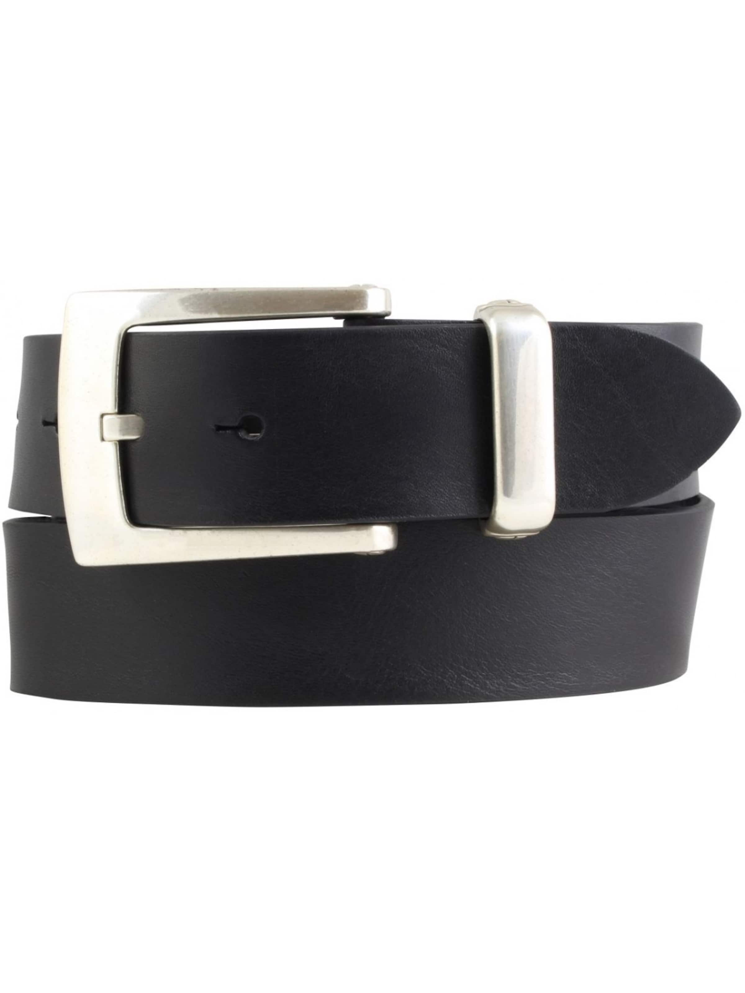 BELTINGER Belt 'Cagliaria' in Black: front