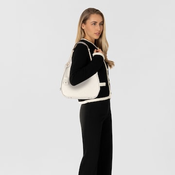 Borsa a spalla 'Adonide' di Liu Jo in bianco: frontale