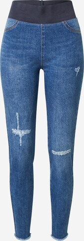 Freequent Skinny Jeggings 'SHANTAL' - Modrá: predná strana