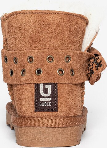 Bottes de neige 'Barbie' Gooce en marron