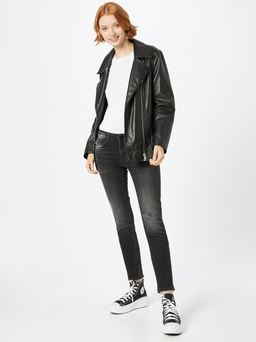 Goldgarn Skinny Jeans in Zwart