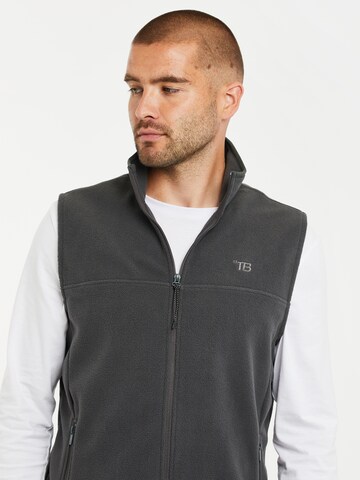 Gilet 'Hike' di Threadbare in grigio