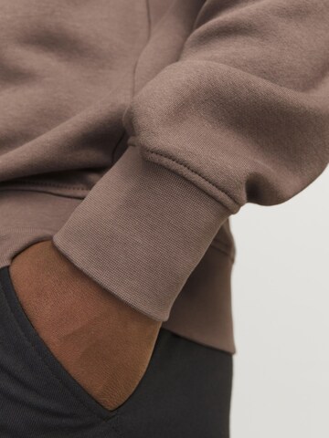 JACK & JONES Sweatshirt 'JORVesterbro' in Brown