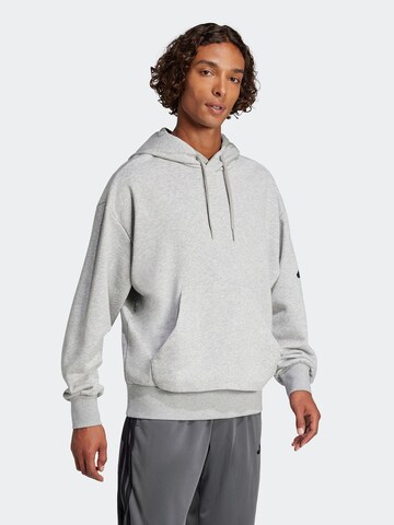 ADIDAS SPORTSWEAR Sportsweatshirt 'Essentials' in Grijs: voorkant