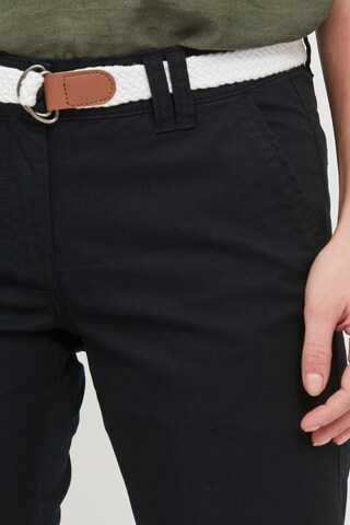 Oxmo Slim fit Chino trousers in Black
