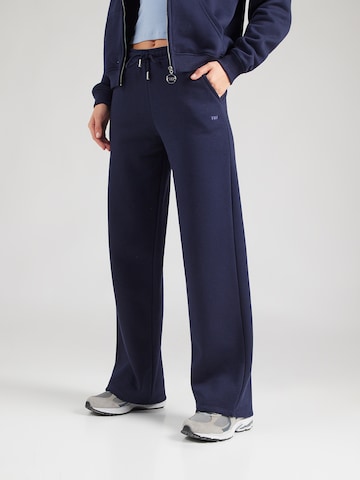 Tally Weijl Широкий Штаны в Синий: спереди