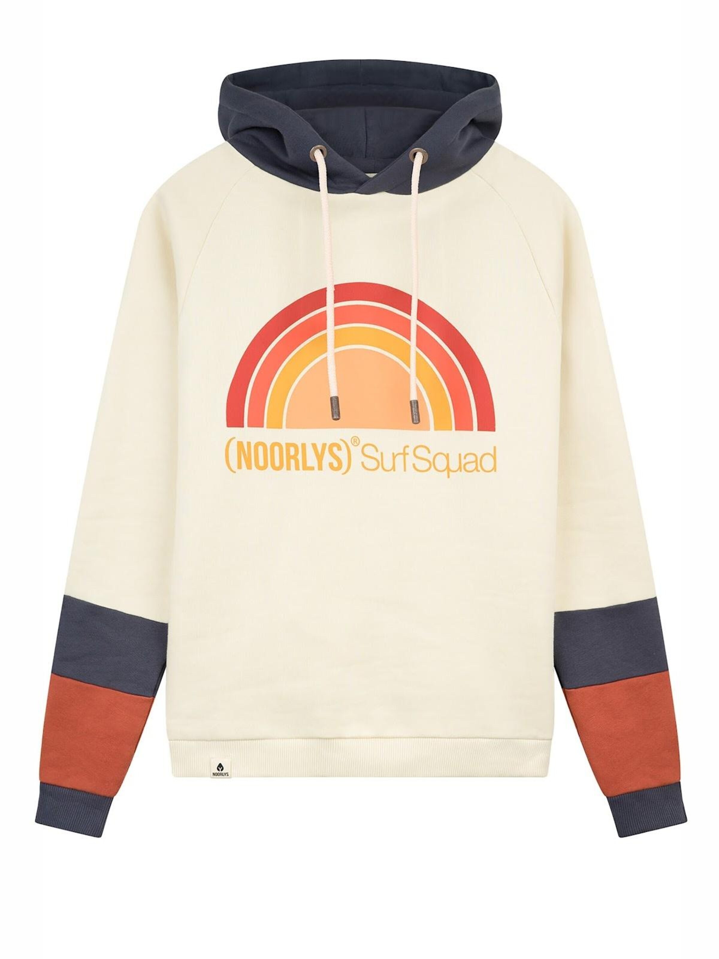 NOORLYS Sweatshirt 'TÜÜTJE' in Beige