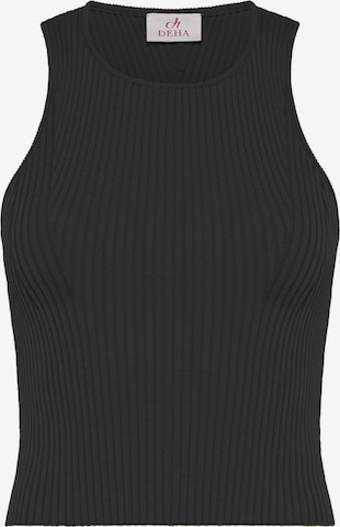 DEHA Top in Schwarz: Vorderseite