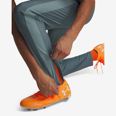 UNDER ARMOUR Trainingsanzug 'Challenger' in rauchblau / taubenblau / orange, Produktansicht