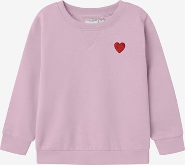 NAME IT Sweatshirt 'NMFVima' in Pink: Vorderseite