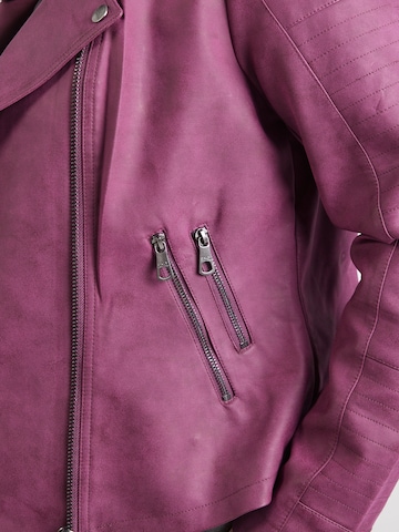 ONLY Carmakoma Between-Season Jacket 'CARAVANA' in Purple