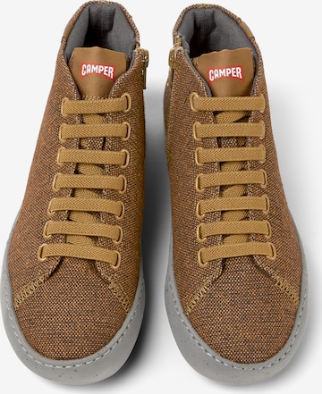 CAMPER High-Top Sneakers ' Peu Touring ' in Brown: front