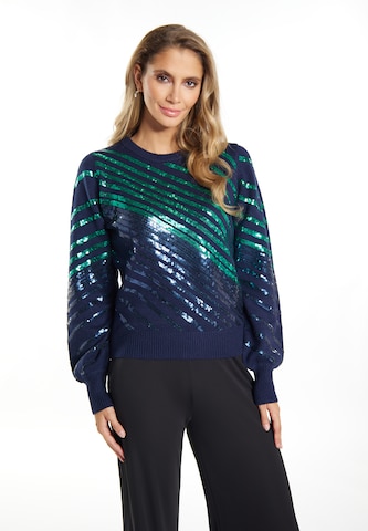 faina Sweater 'Ikita' in Blue: front