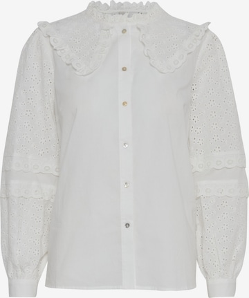 PULZ Jeans Blouse 'Olivia' in White: front