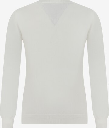 DENIM CULTURE - Pullover 'MOANA' em branco