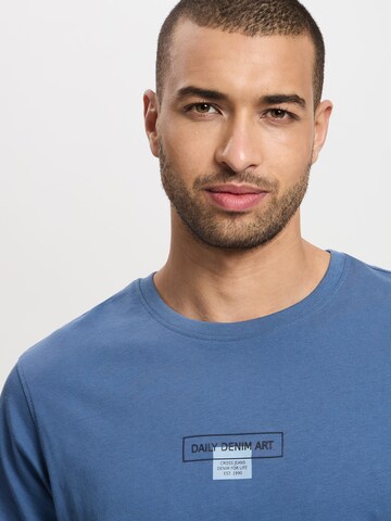 CROSS JEANS T-Shirt in Blau