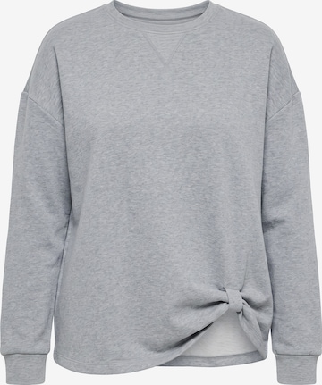 MIAMODA Sweatshirt in Grey: front