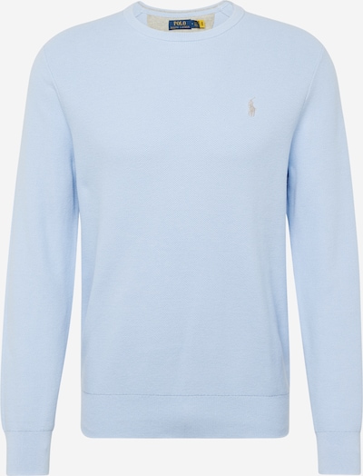 Polo Ralph Lauren Пуловер в небесносиньо / сиво, Преглед на продукта