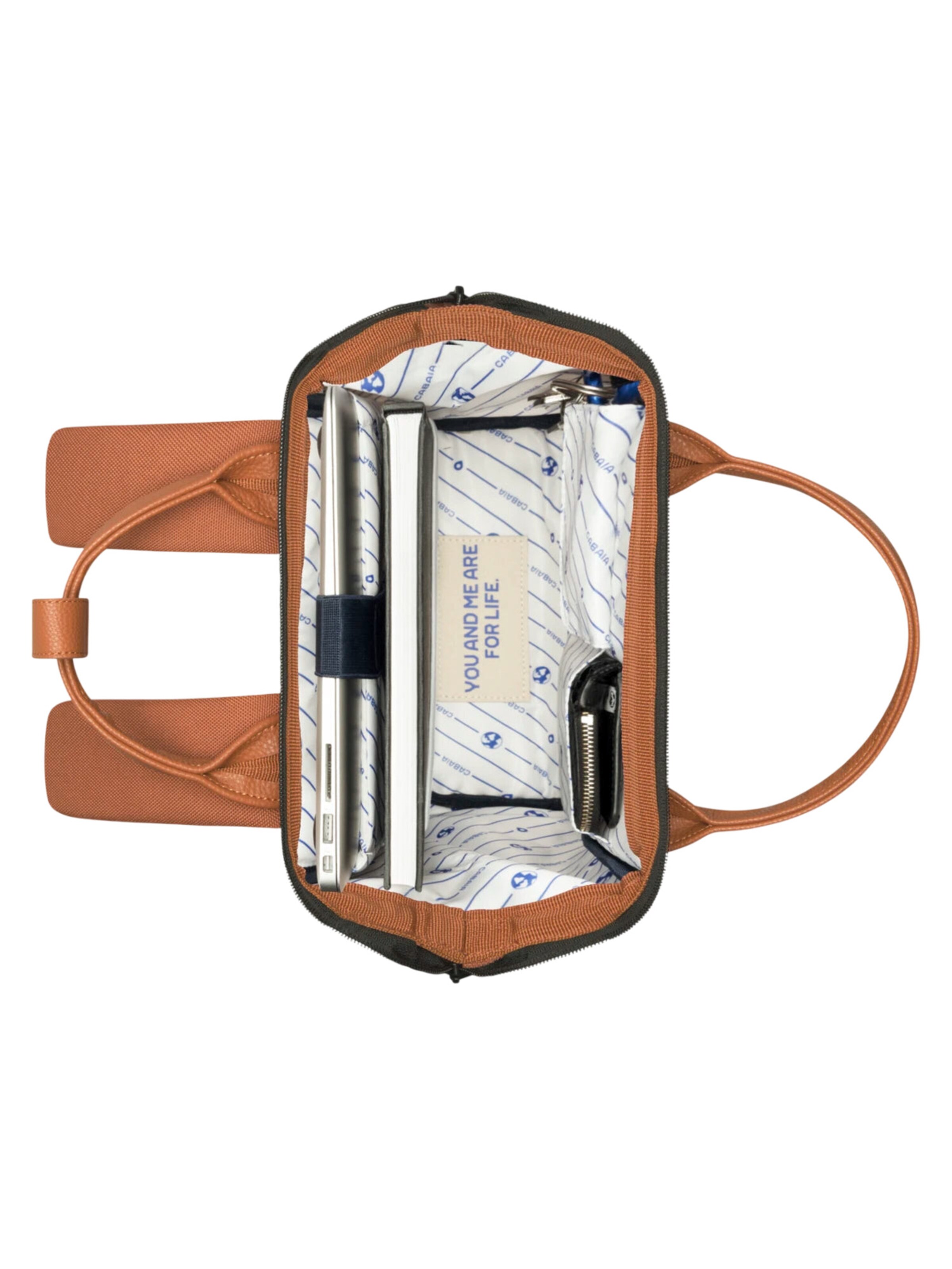 Cabaia Backpack 'Turin S' in Brown