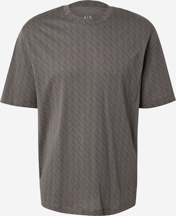 T-Shirt ARMANI EXCHANGE en gris : devant
