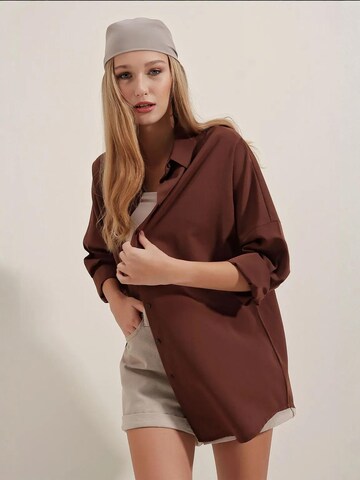 Camicia da donna di Bigdart in marrone
