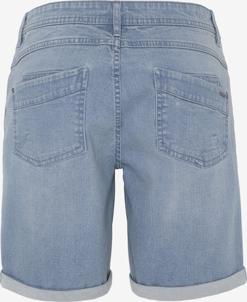 Oklahoma Jeans Slimfit Shorts in Blau