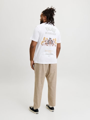 JACK & JONES - Camiseta en blanco: frente
