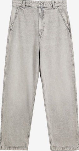 Baggy Jeans di Bershka in grigio: frontale