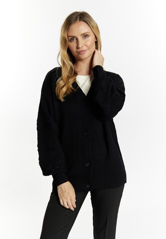 Usha Sweater 'Sivene' in Black: front