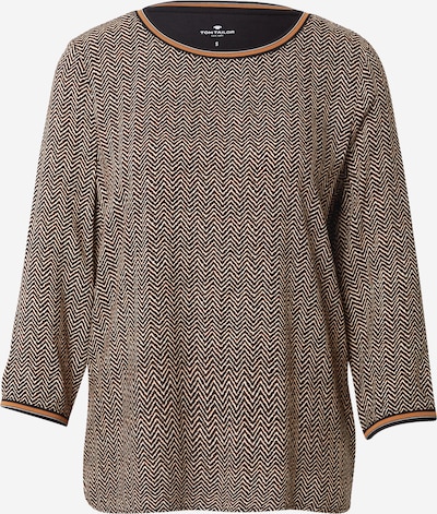 TOM TAILOR T-shirt en marron, Vue avec produit