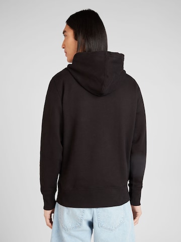 Calvin Klein Jeans Regular Sweatshirt i svart