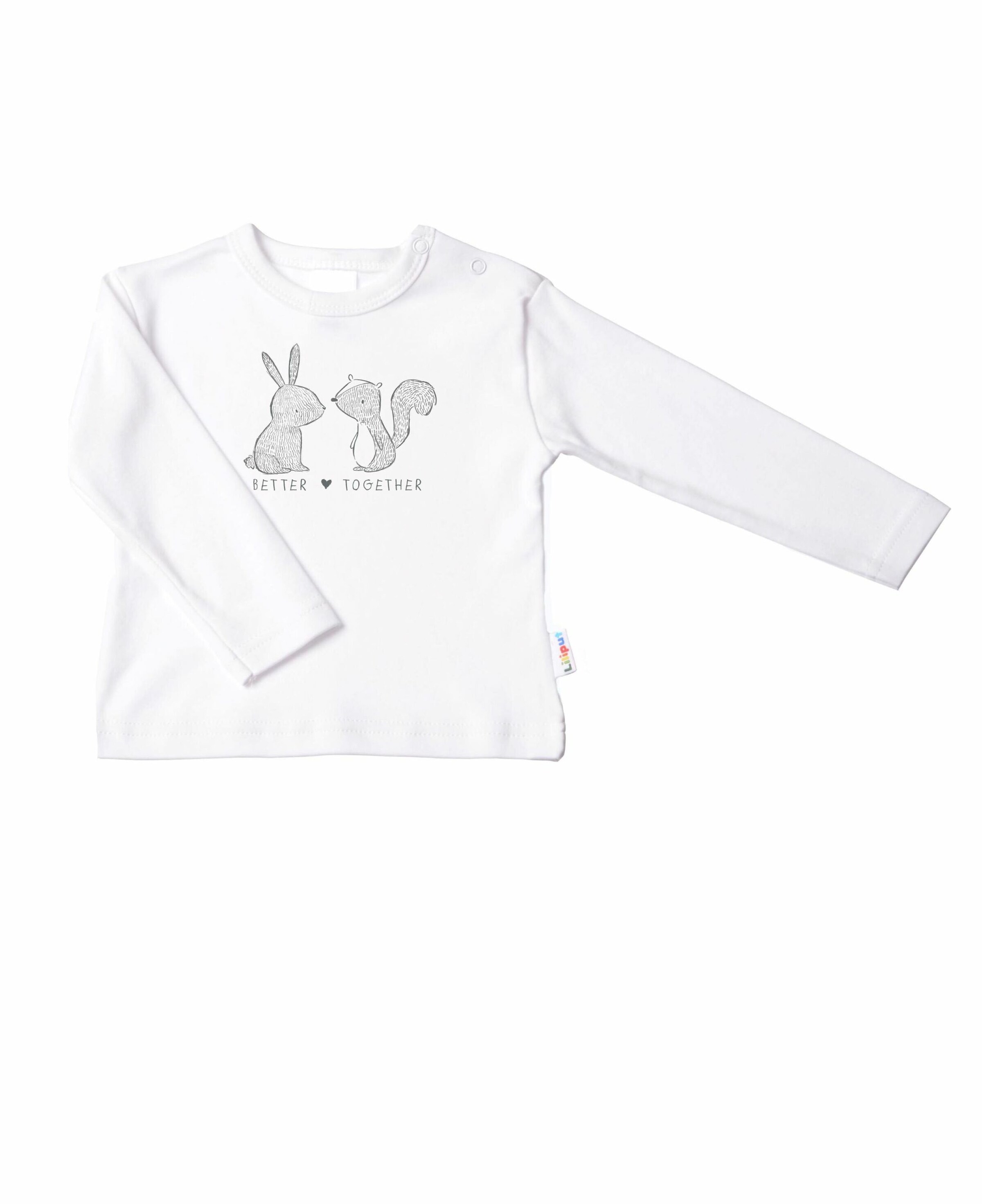 LILIPUT Shirt 'Better Together' in White: front