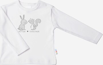 LILIPUT Langarmshirt mit niedlichem 'Better Together'-Print in Weiß: predná strana