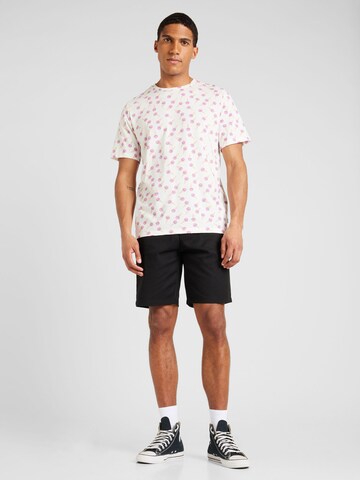 JACK & JONES T-shirt 'SUN SHADE' i vit