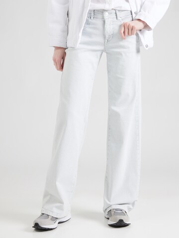 FREEMAN T. PORTER - Loosefit Vaquero en blanco: frente