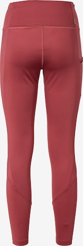 VAUDE Slimfit Outdoorhose 'W Essential  TH' in Rot