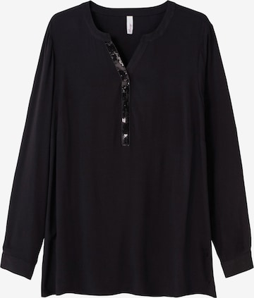 SHEEGO Tunic in Black: front