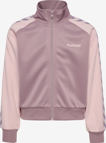 Hummel Sweatshirt in Purple: front