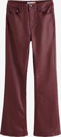 sarkans Next Paplatināti gali Džinsi: no priekšpuses