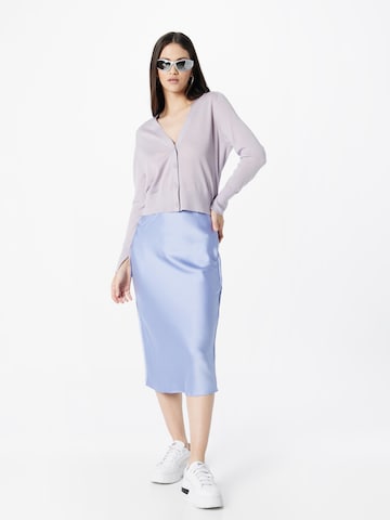 Calvin Klein Плетена жилетка в лилав