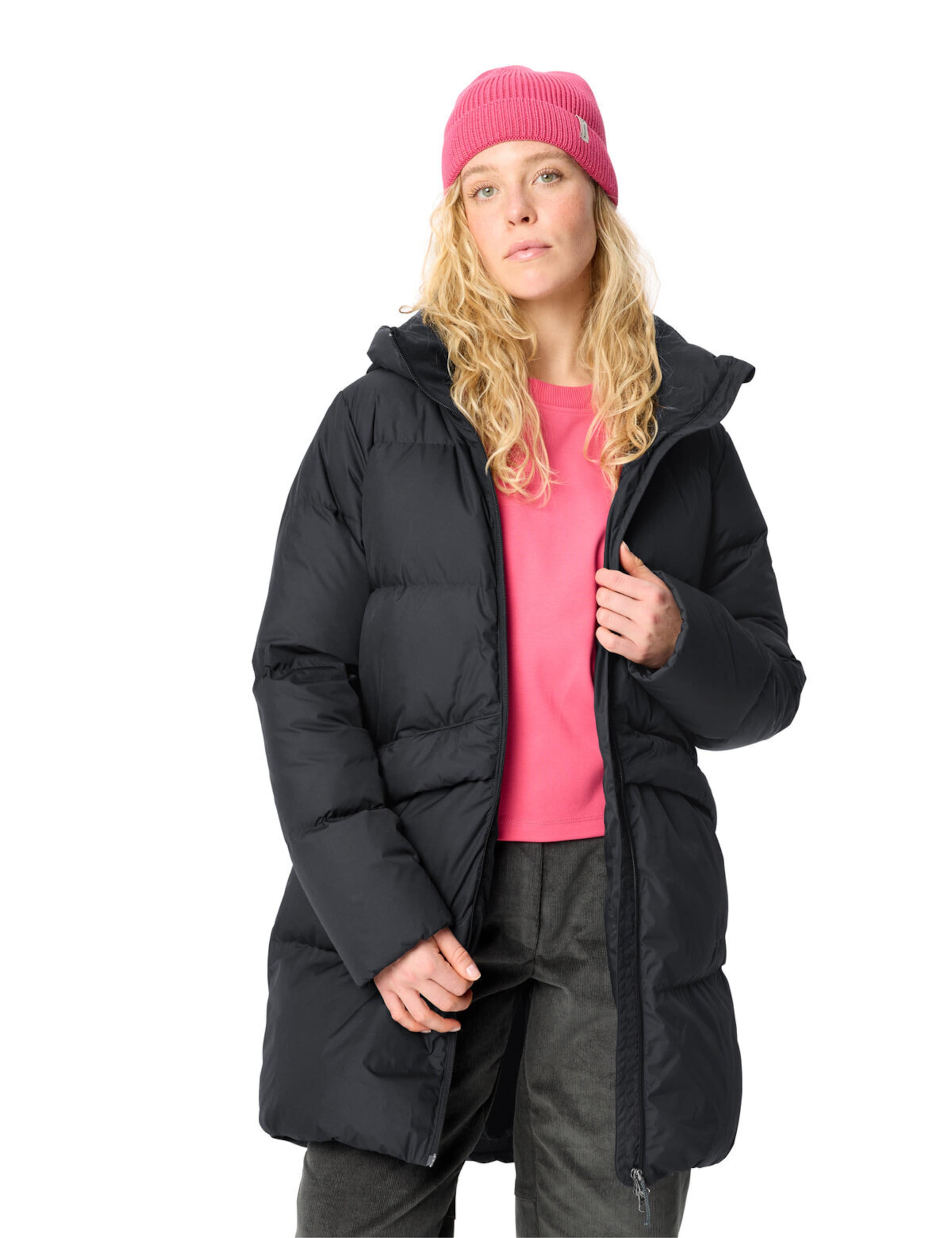 VAUDE Winter coat 'Annecy II' in Black