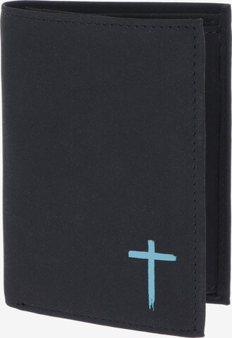 Porte-monnaies 'New Cryptan' OXMOX en gris : devant