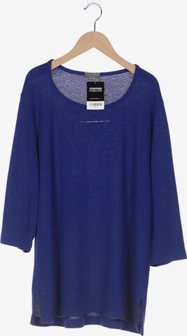 VIA APPIA DUE Sweater & Cardigan in 4XL in Blue: front