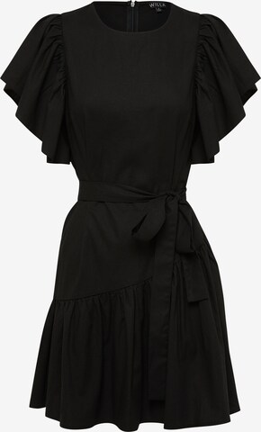 Willa Dress 'PETER' in Black: front