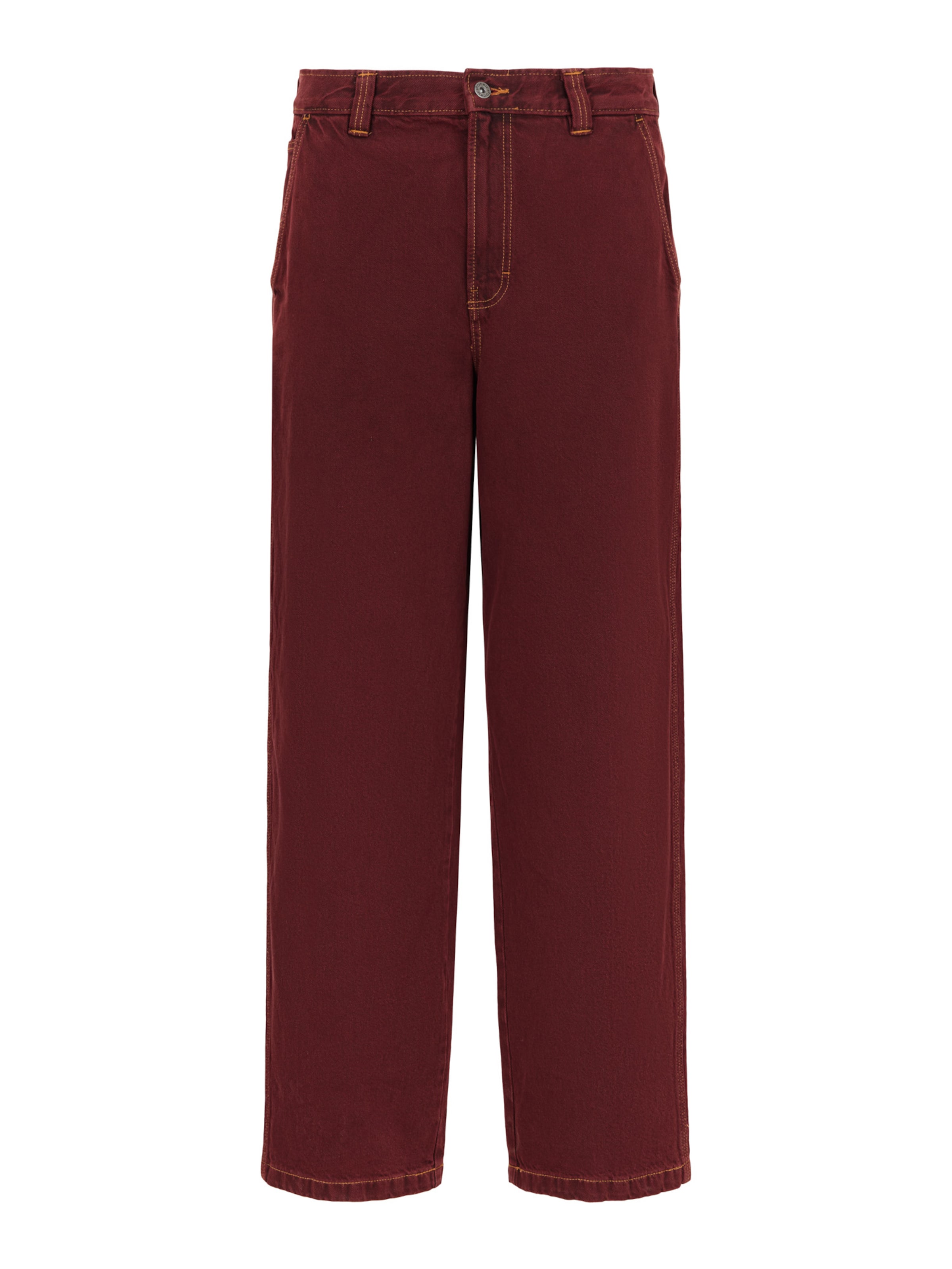 DICKIES Baggy Džíny 'Madison' – červená: přední strana