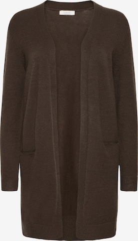 b.young Knit cardigan in Brown: front