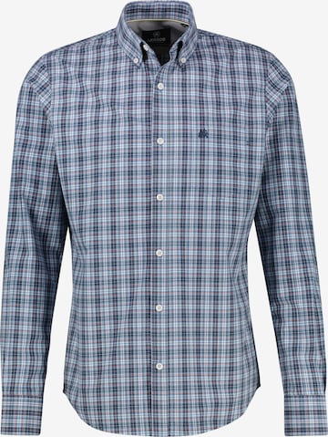 LERROS Button Up Shirt in Blue: front
