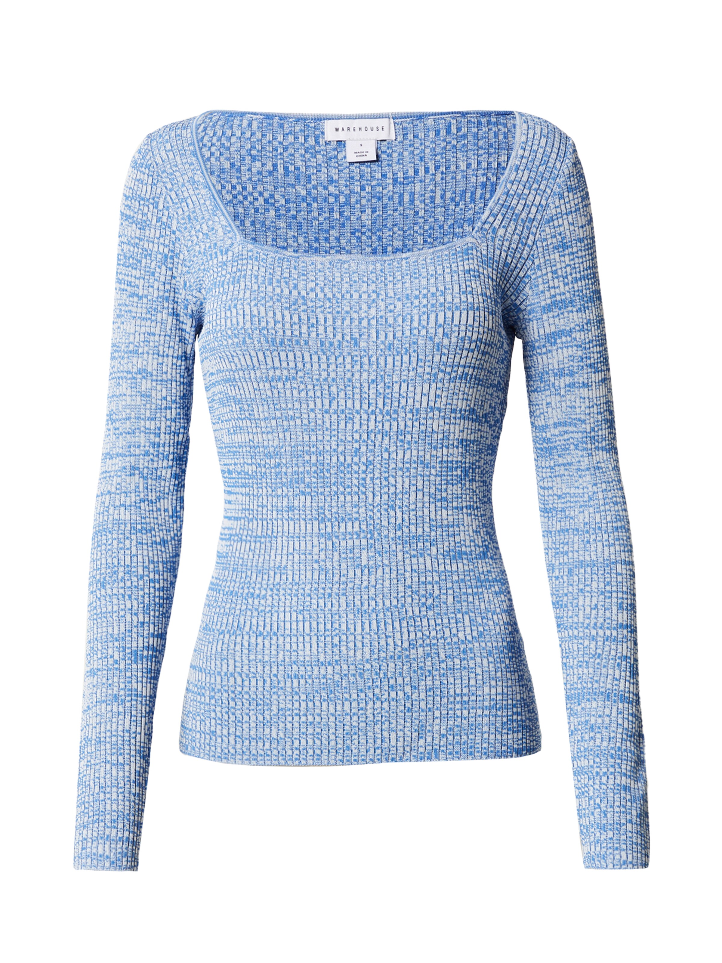 Warehouse Neulepaita värissä sininen: etupuoli