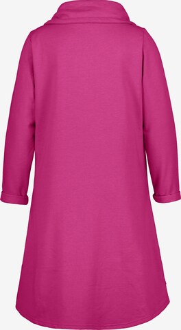 Ulla Popken Sweatjacke in Pink