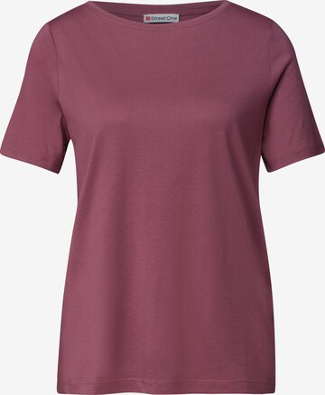 STREET ONE Shirt in Pink: front
